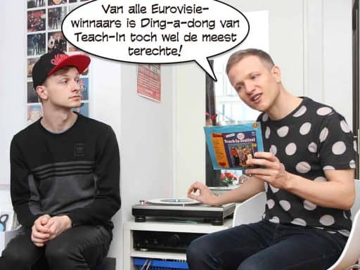 Ype: "Van alle Eurovisie-winnaars is Ding-a-dong van Teach-In toch wel de meest terechte!"